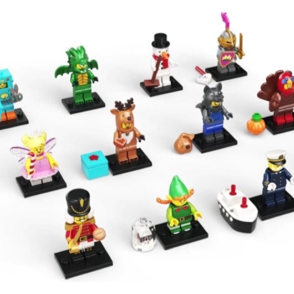 Lego Series 23 Holiday Elf - Picture 2 of 4